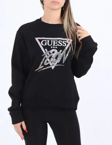 Bluza Guess, negru Negru