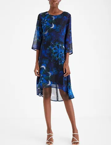 Rochie medie Desigual, albastru