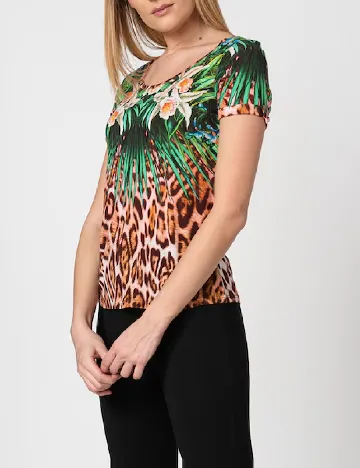 Tricou Desigual, mix culori
