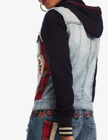 Jacheta Desigual, albastru