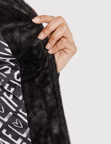 Jacheta Desigual, negru Negru