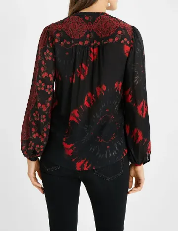 Camasa Desigual, negru Negru