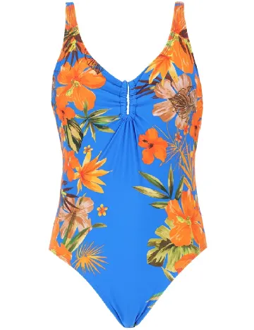 Costum de baie Desigual, albastru Albastru