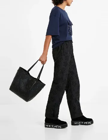 Pantaloni Desigual, negru