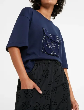Pantaloni Desigual, negru