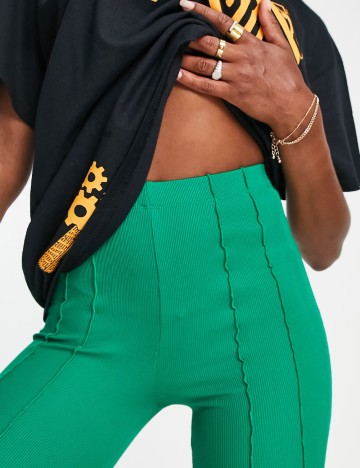 Pantaloni Top Shop, verde