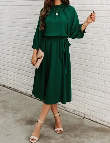 Rochie medie SHEIN, verde