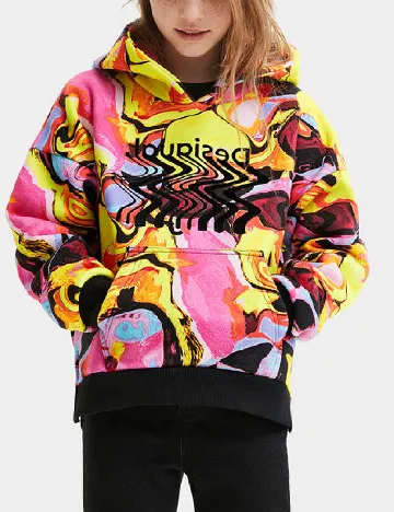 Hanorac Desigual, mix culori Mix culori