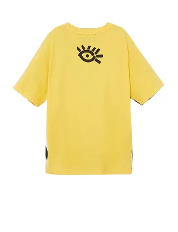 Tricou Desigual, galben Galben