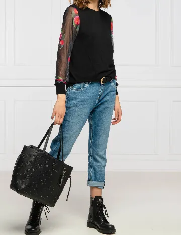 Bluza Desigual, negru Negru