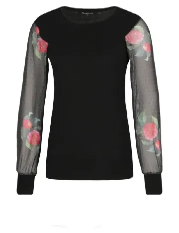 Bluza Desigual, negru Negru