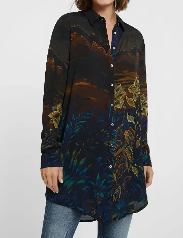 Camasa Desigual, mix culori Mix culori