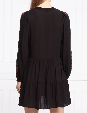 Rochie scurta Desigual, negru Negru