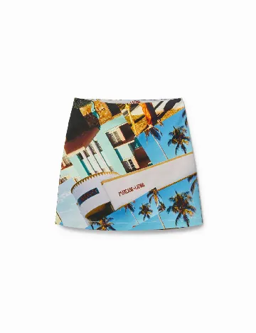 Fusta Desigual, mix culori Mix culori