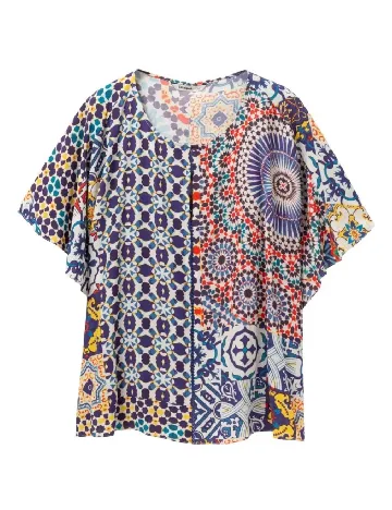 Bluza Desigual, mix culori Mix culori