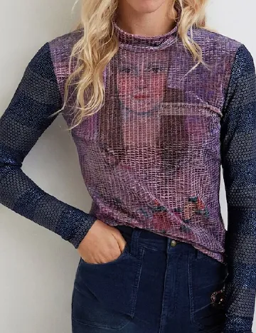 Bluza Desigual, mix culori Mix culori