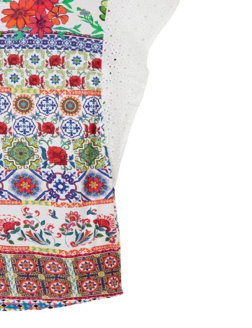 Bluza Desigual, mix culori