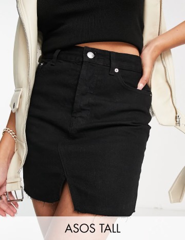 Fusta ASOS, negru