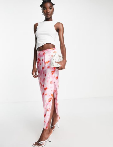 Fusta Top Shop, roz