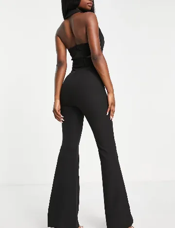 Salopeta ASOS, negru Negru