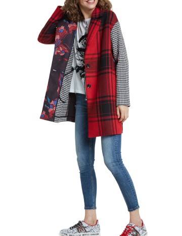 Palton Desigual, mix culori