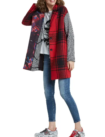 Palton Desigual, mix culori Mix culori