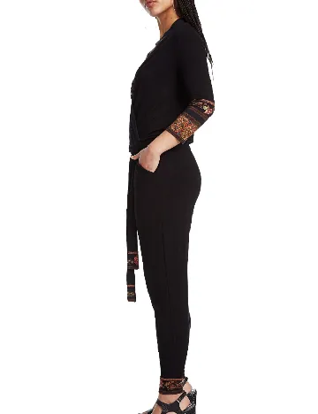 Salopeta Desigual, negru Negru