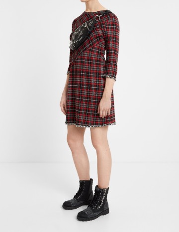 Rochie scurta Desigual, rosu