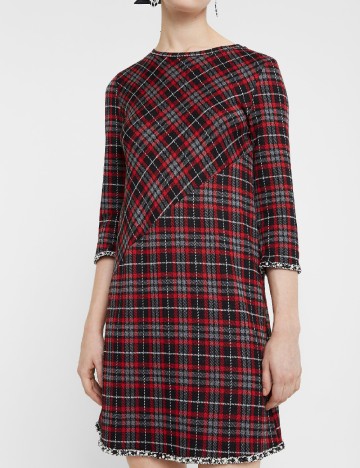 Rochie scurta Desigual, rosu