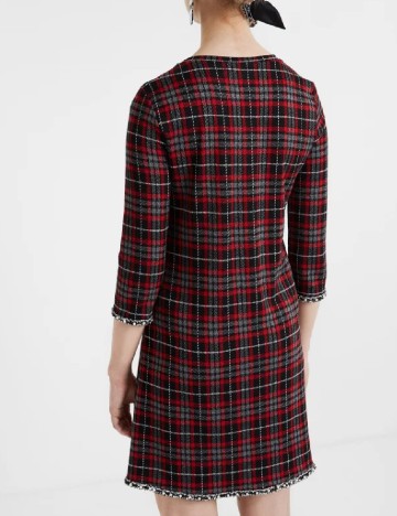 Rochie scurta Desigual, rosu