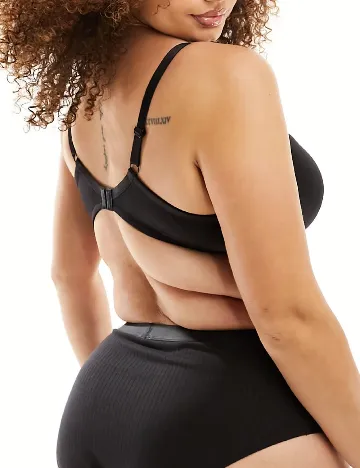 Sutien Ivory Rose Curve, negru Negru