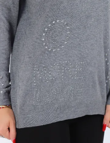 Bluza Desigual, gri Gri