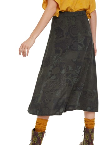 Fusta Desigual, verde