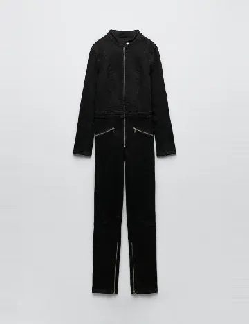 Salopeta Zara, negru Negru