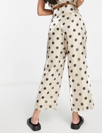 Pantaloni Y.A.S, crem Crem