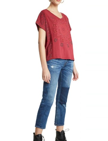 Tricou Desigual, rosu