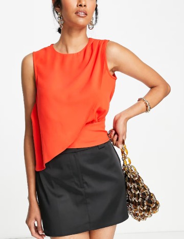 Top ASOS, portocaliu