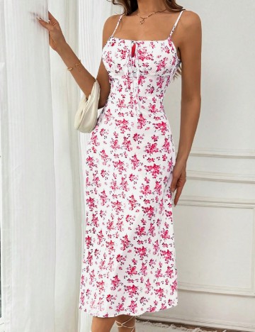 Rochie medie SHEIN, floral print