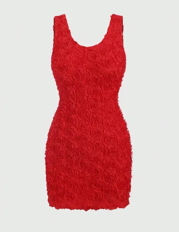 Rochie scurta SHEIN, rosu Rosu