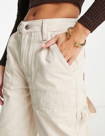Pantaloni ASOS, crem