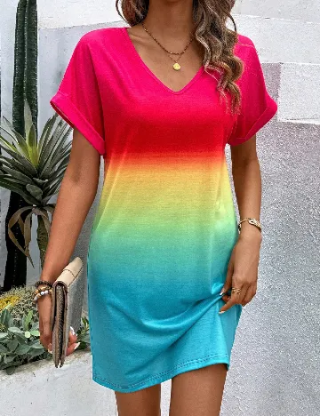 Rochie scurta SHEIN, mix culori Mix culori