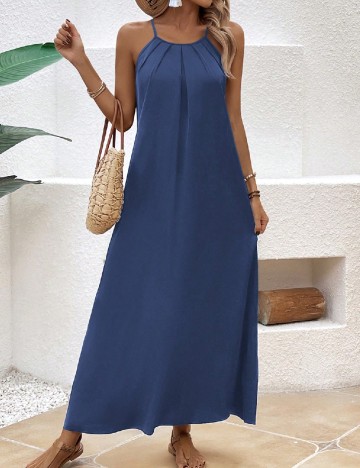 Rochie lunga SHEIN, albastru