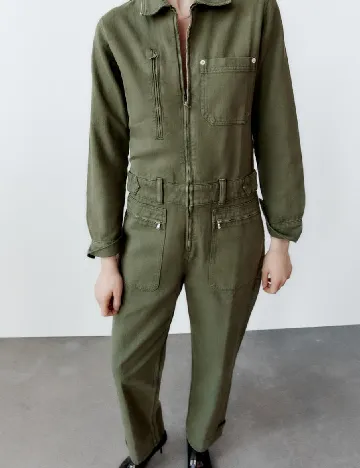 Salopeta Zara, verde Verde