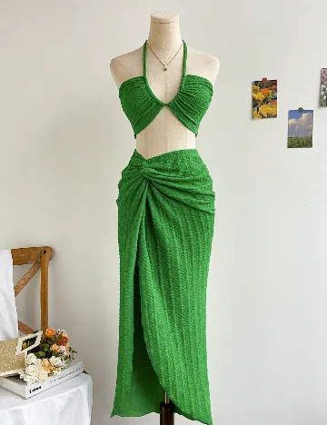 Compleu SHEIN, verde Verde