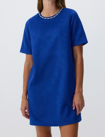 Rochie scurta Reserved, albastru