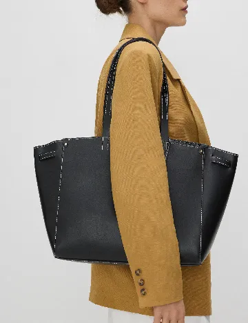 Geanta Reserved, negru