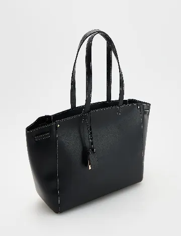 Geanta Reserved, negru