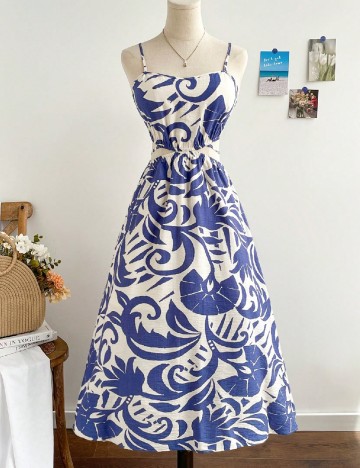 Rochie lunga SHEIN, albastru