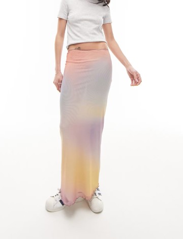 Fusta Top Shop, mix culori