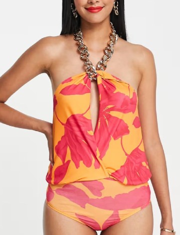 Costum de baie ASOS, mix culori